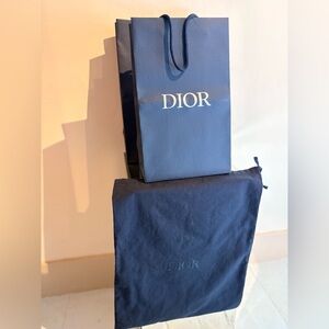 Dior empty shoppings bags bundle